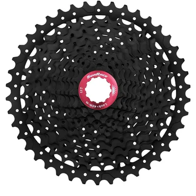 Image de Cassette SunRace CSRX8 11 vitesses 11-42 dents, noire - Gravel et VTT