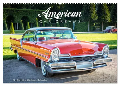 Produktbild von American Car Dreams (Wandkalender 2027 DIN A2 quer), CALVENDO Monatskalender