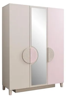 Produktbild von Jugendzimmer Kinderzimmer Schrank Kleiderschränke Rosa Schränke Moderne Möbel