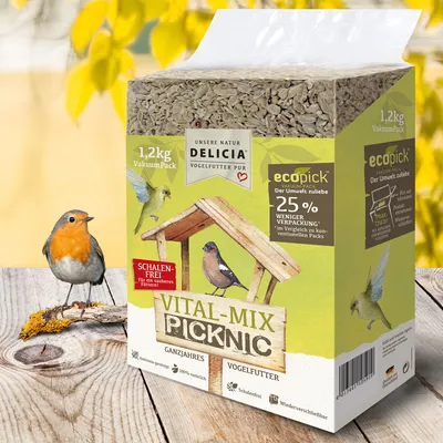 Produktbild von Vogelfutter DELICIA PickNic »Vital-Mix«, 1,2 kg