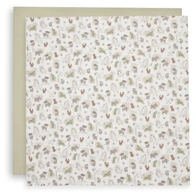 Image de Jollein, 535-852-68198, Couverture d'emmaillotage, Multicolore, Motifs variés, Coton, Garçon/Fille, Lavable en machine