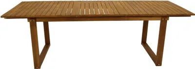Ausziehtisch Akazie 240 x 100 x 75 cm