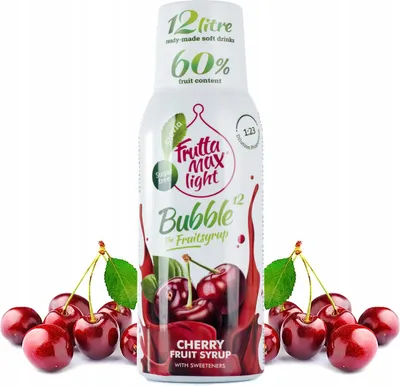Immagine prodotto di FruttaMax Sciroppo di ciliegie LIGHT 500 ml