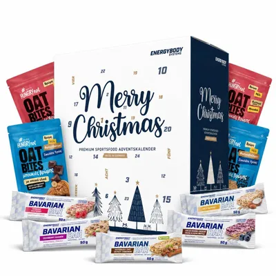 Produktbild von Energybody Haferriegel Adventskalender 2026 – 26x Oat Bars & Bites