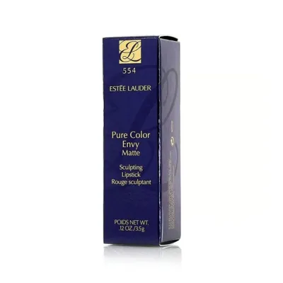 Image de Estee Lauder, Pure Color Envy - Matte, Cream Lipstick, 554, Deep Secret, 3.5 g