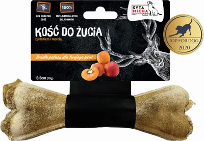 Zdjęcie produktu dla Przekąska dla psa SYTA MICHA Morela Wołowina Renifer