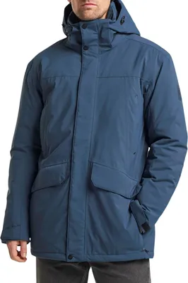 Produktbild von Tenson Winterjacke Chris dunkelblauer Parka mit Kapuze