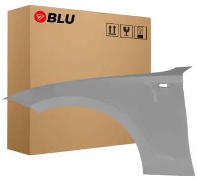 Obrázek produktu pro BLU Blatník náhrada pro BMW 1 E81 E82 E87 E88 354 Levý Silber Titansilber | 2004-2013 | Přední | Lakovaný | Připravený k montáži | Pozink