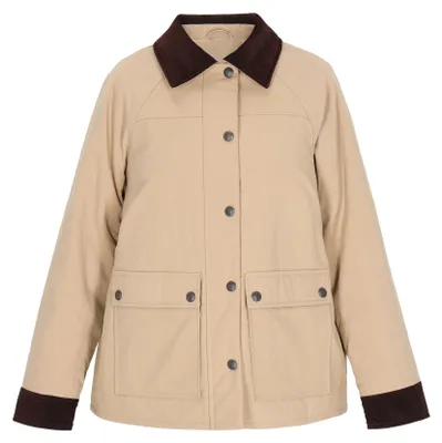 Image de Veste pour femme SAPORTA - beige, taille S