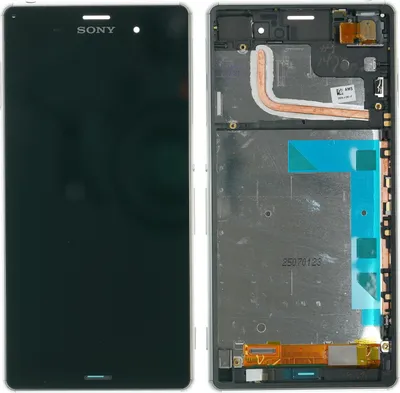 Produktbild von Sony Xperia Z3 D6603 Display modul LCD Touchscreen Glas Scheibe Rahmen GRÜN