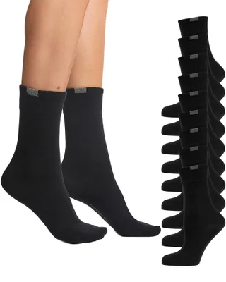 Produktbild von Nur Die 9er Pack Passt Perfekt Socken atmungsaktive Baumwolle einfarbig Komfortb