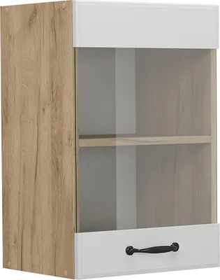Obrázek produktu pro Skleněná kuchyňská skříňka Vicco R-Line Bílý venkovský dům 40 cm, Model 54030