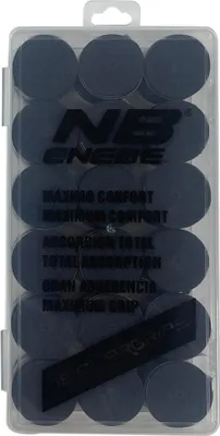 Immagine prodotto di Confezione Da 18 Overgrip Smooth Enebe Neri