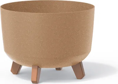 Zdjęcie produktu dla Doniczka na nóżkach credit Gracia Eco Wood DGRL300W-4665W