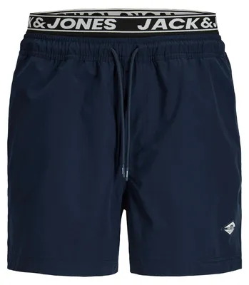 Produktbild von JACK & JONES Herren Badeshorts Maui Surf Double Waistband Swim Shorts