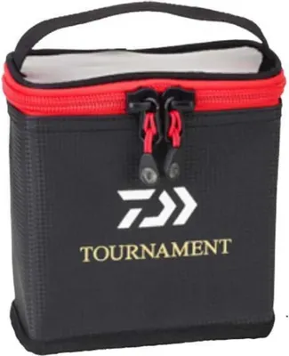 Produktbild von Daiwa Surf Tournament Angelgeräte Tasche Schwarz 17 x 16.5 x 8.5 cm Schwarz 17 x 16.5 x 8.5 cm