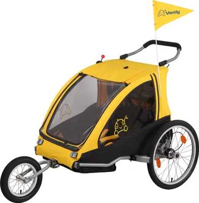 Produktbild von Kinderanhänger Vantly Sport inkl. Joggergabel 81 Blue Bird 61000600