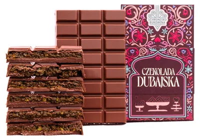 Produktbild von Dubai Schokolade 140g - Schronisko Bukowina