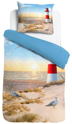 Produktbild von Leuchtturm Bettwäsche Digitaldruck ESPiCO Sleep and Dream 135 cm x 200 cm