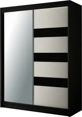 Produktbild von Kleiderschrank TETIS Schlafzimmer Schrank Garderobe Wohnzimmer Garderobenschrank 215x150x61