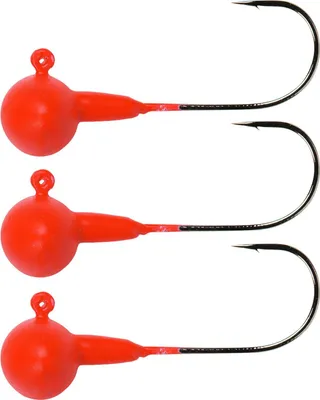 Produktbild von Spro Football Gripper Jig 90 rot - 3 Jighaken Gamakatsu, Größe:24g / Gr. 5/0