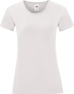 Produktbild von Fruit of the Loom - "Iconic 150" T-Shirt für Damen BC4777 (M) (Rot)