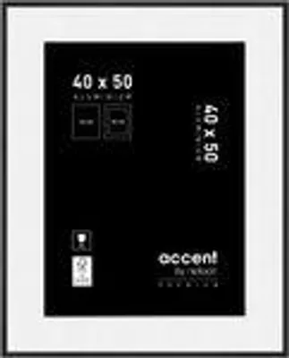 Zdjęcie produktu dla accent by nielsen aluminiowa rama do zdjęć Accent Premium, 40x50 cm, czarny mat