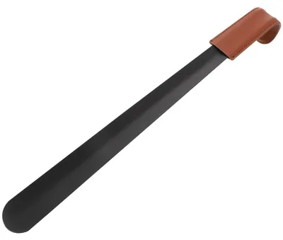 Produktbild von Schuhlöffel Metall 2 Stück 41,3 cm Schwarz