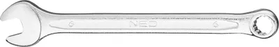 Produktbild von NEO TOOLS Ring-Maulschlüssel 09-706 100mm Chrom-Vanadium-Stahl