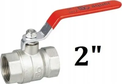 Obrázek produktu pro Kulový kohout Vodovodní kohoutek Mosazný 2'' vnitřní závit Uzavírací ventil Uzavírací ventil Kulový výpustný kohoutek