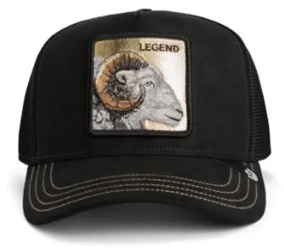 Produktbild von Goorin Bros. Trucker Cap Golden Legend VOID Black