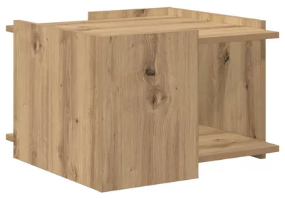 Produktbild von vidaXL Couchtisch Artisan-Eiche 50,5 x 50 x 33 cm Holzwerkstoff