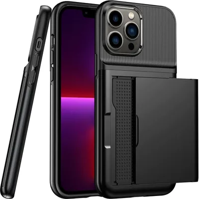 Produktbild von König Design Hülle kompatibel mit Apple iPhone 12 Pro Max Kunststoff Soft Handyhülle - Handy Case Schwarz