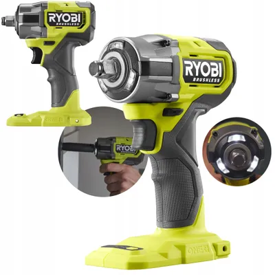 Zdjęcie produktu dla Ryobi Klucz Udarowy 450Nm 1/2" Bezszczotkowy 18V One+ Riw18Cbl-0