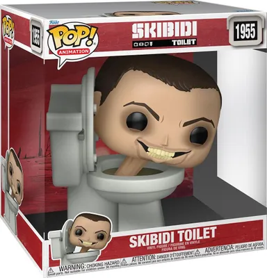 Produktbild von Skibidi Toilet Super Sized Jumbo POP! Vinyl Figur Skibidi Toilet25 cm