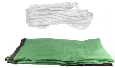Image de Voile de protection solaire, auvent en tissu respirant, store, abri, rectangulaire, protection UV pour terrasse, cour, pelouse, jardin, espace vert, dimensions : 2 x 4 mètres