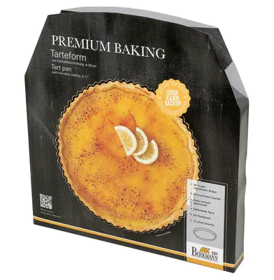Produktbild von IRKMANN Tarteform mit losem Emaille-Boden, Ø 28 cm x H 3,5 cm, Marken-Antihaftbeschichtung, PFOA- fr