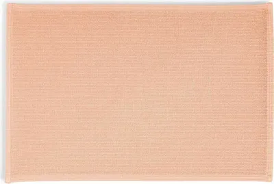 Produktbild von Rhomtuft Badteppich Plain eckig Farbe peach Größe 60x90 cm