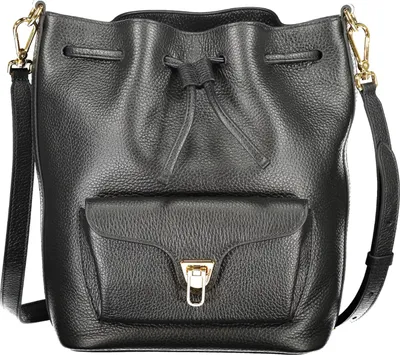 Produktbild von Zeitlose Eleganz: Schwarze Beuteltasche mit vielseitigem Gurt