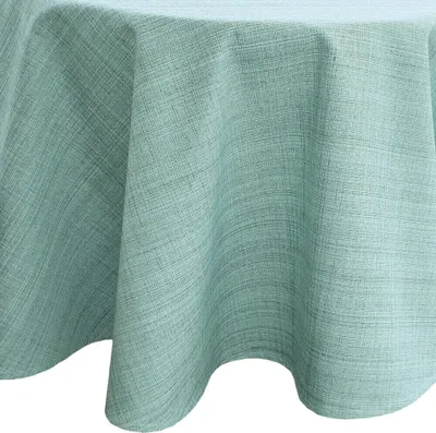 Produktbild von Outdoor Garten-Tischdecke mint-grün rund 145 cm abwaschbar
