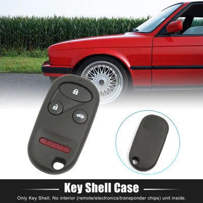 Image de Nouveau 3 + 1 boutons Coque de télécommande sans clé Porte-clés pour Honda