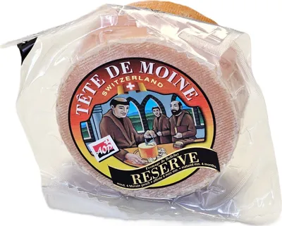 Produktbild von Tete de Moine RESERVE AOP Mönchskopfkäse 400g für Girolle