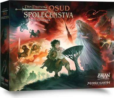 Zdjęcie produktu dla Asmodee Czech Republic Pán prstenů: Osud společenstva