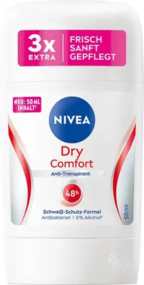Obrázek produktu pro Nivea Deo Stick Dry Comfort Anti Transpirant 48 hodinová ochrana 50ml