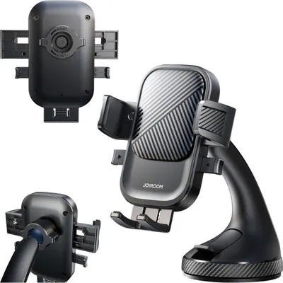 Immagine prodotto di Joyroom Jr-Ok6 Supporto per telefono a morsetto per vetro - Nero