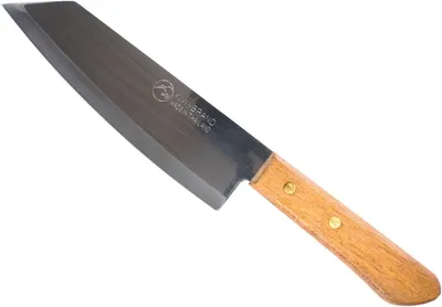 Image de Couteau de cuisine - 16,5 cm - Bois - Argenté