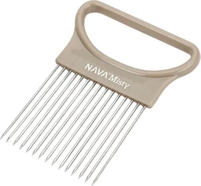 Image de NAVA aide à la découpe / PORTE-OIGNONS / Porte-légumes / Coupe-viande tranchant avec poignée antidérapante