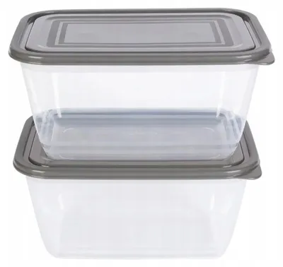 Produktbild von LIVARNO Home 2er Vorratsdosen-Set 2,5L Transparent