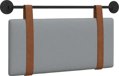 Image de Tête de lit suspendue Gris clairPolyuréthaneantique