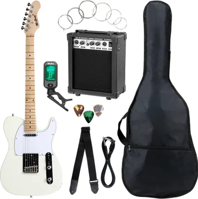 Obrázek produktu pro McGrey Rockit TL-Style kytarový set Antique White